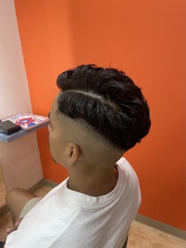 美容室オルセー フェードパーマ