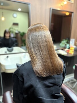 酸性ストレート/髪質改善ストレート/髪質改善トリートメント