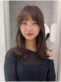 大人の抜け感◎ミディアムレイヤー【天王寺/あべの】