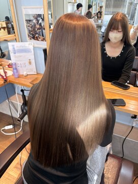 アン ブリーチ(UN BLEACH) ダブルカラー×髪質改善TR