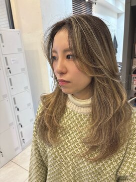 ジゼル 博多(GiseL) ザクザクレイヤー/かじ/ハイライト/小顔カット