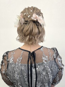 ソソ(soso) 【soso 伊勢田】着物ヘア/ダークアッシュ/似合わせカット