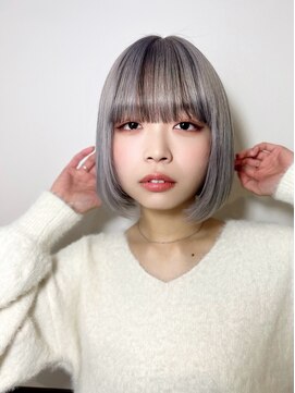 ユニックス ララポート豊洲店(UNIX Salon&Spa) ボブ/ハイトーンカラー/ブリーチ