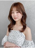 ミディアムレイヤーカット/似合わせカット/川崎38