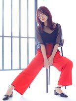 ラフィス ヘアー ラヴィ 寝屋川店(La fith hair lavie) 【La fith】レイヤーカット×ピンクブラウン