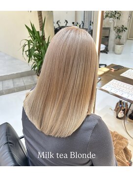 ラ ポルト ドゥ サワ(La Porte de SAWA) やわらかミルクティーブロンド