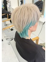 シャルティア 岩国(SHALLTIA)&nbsp;ハイトーン/デザインカラー/ミルクティーベージュ/ターコイズ