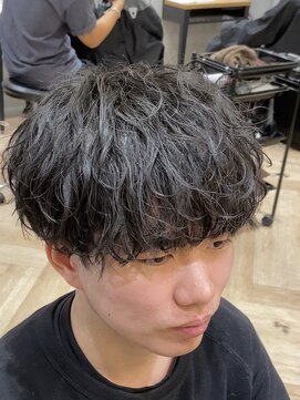 ベル 桑名(BHEL) 桑名メンズパーマルーズパーマシャドウパーママッシュウルフ
