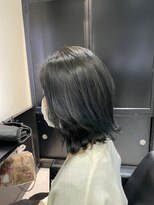 ヘアーデザイン ジェルム(Hair Design germe)&nbsp;ブルーブラックナチュラルカラー #しのだスペシャル