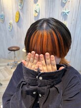 オリ(Oli)&nbsp;フェイスフレーミング×オレンジ