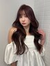 ［縮毛矯正］髪ドラストレート＋濃密潤いトリートメント￥20000（カット別）