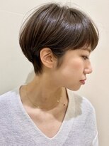 ピークアブー 原宿ハラカド(PEEK-A-BOO) 耳かけマッシュショート/絶壁ゼッペキ解消/大人くびれ癖毛くせ毛