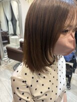 クラウン ヘア ラウンジ(CROWN hair lounge) 【クラウン】20代30代40代 ミルクティー×ミディアムレイヤー