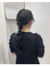 お呼ばれの日に！前髪カット＋ヘアセット