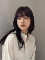 カゼ ダイカンヤマ Kaze DAIKANYAMA&nbsp;ラベンダーグレージュ /　抜け感ニュアンスロング