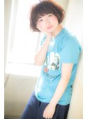 *+CUORE+*…ラウンドバング♪でガーリーボブa