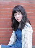 Ladyなミディアムhair