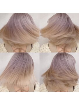 エイト ヘアサロン 渋谷本店(EIGHT) パープルブロンド