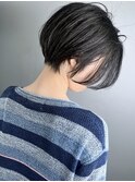 【morio池袋】綺麗でかっこいい黒髪ショート♪