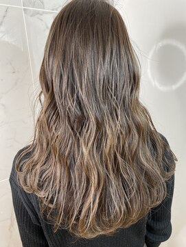 アヴァンスクロス あべのルシアス店(AVANCE.CROSS) 極細ハイライト×アッシュベージュ