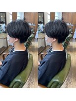 ヘアーサロン リバース(Hair Salon Rebirth)&nbsp;【防府/Rebirth】ショートワンカールパーマ