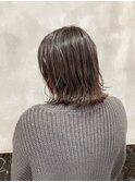 ラフ感切りっぱなしボブ
