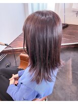 ヘアサロン フラット(Hair salon flat) 透明感ラベンダーカラー☆イルミナカラー