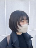ミニボブ/レイヤーボブ[表参道/ブリーチ/ハイライト]Mai