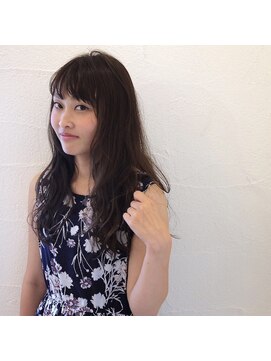 クラク 笹塚店(KURAKU) ヘルシーストレート透明感グレージュカラーくすみミントアッシュ