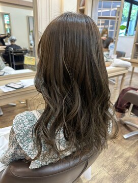 ベルプロッドバイアルター 千葉(bel. prod by aL-ter) 【bel.高野】グレージュカラー/シルキーベージュ/斜めバング