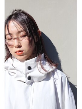 スペシウムバイアンバースデー(spacium by UNBIRTHDAY) ウルフレイヤー暗髪ストレート