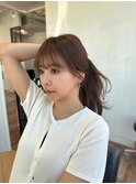 小顔おくれ毛カット