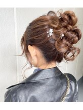 エノルア(enorua) 高めアップ、ヘアアレンジ
