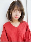 イルミナカラー透明感ボブ
