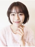 【 I. 】30代からのナチュラル前下がりショートボブ 川口
