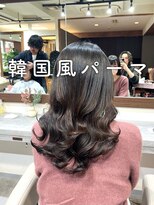 アミー 銀座(Ammy) #コテ巻き風パーマ #パーマロング#韓国風パーマ#デジタルパーマ