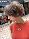 絶壁解消/大人可愛い/ひし形/小顔/30代40代◎ショートボブN