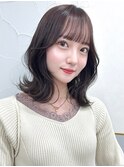 韓国ヘア名古屋ハイレイヤー顔まわりカット前髪ボブタッセル小顔