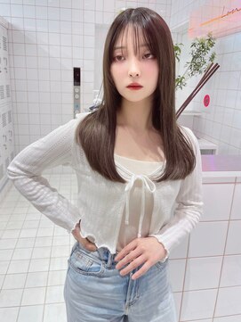 ロンドローズ 名古屋(Lond damaskRose) 顔周り ダブルカラー 名駅 ブリーチ 髪質改善 ボブ 韓国206