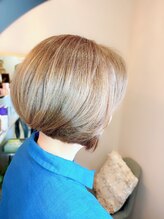 ファッションカラーでヘアカラーカットはディスコネクションカット