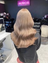 ワンズ リー 上大岡店(One's ly)&nbsp;前髪/アンブレラカラー/こなれミディ/イメチェン/ウェーブパーマ