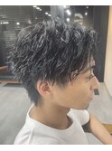 縦落ちツイストスパイラルパーマ