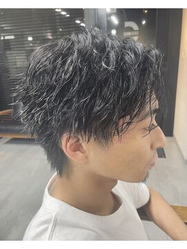 クラスタ(cluster) 縦落ちツイストスパイラルパーマ