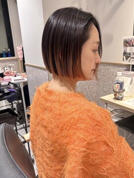 ゼストソエル(ZEST soell) 毛先だけニュアンスブリーチ♪