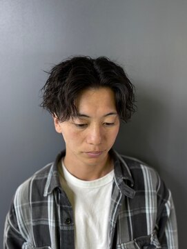 グリーディーフォックス 三軒茶屋(GreedyFOX) 波巻き/マッシュパーマ/ウルフ/ハイライト<理容室>