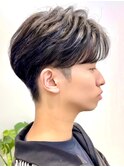 簡単スタイリングニュアンスパーマスパイキーショート