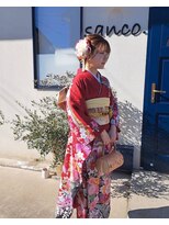 サンコ(sanco.)&nbsp;着付け・ヘアセット