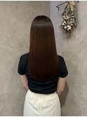 「縮毛矯正で叶える理想のストレートヘア」