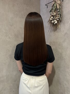 メルバイグラフ 梅田(mel by GRAFF) 「縮毛矯正で叶える理想のストレートヘア」