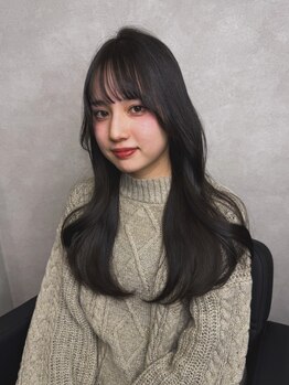 エミュ(Aimu.)の写真/【大分駅】韓国ヘアに憧れの方必見！くびれのある韓国へアも大人気◎印象を変えるなら≪Aimu.≫にお任せ！